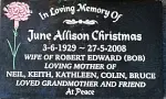 Small headstone