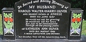 Granite headstone re-lettering restoration in New Plymouth Taranaki