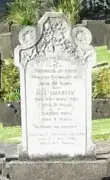 Large White Marble headstone