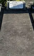 Small White Marble headstone