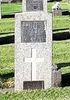 Bronze memorial plaque close-up